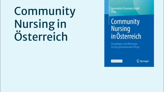 Community Nursing in Österreich Buchcover  Buchcover Community Nursing in Österreich